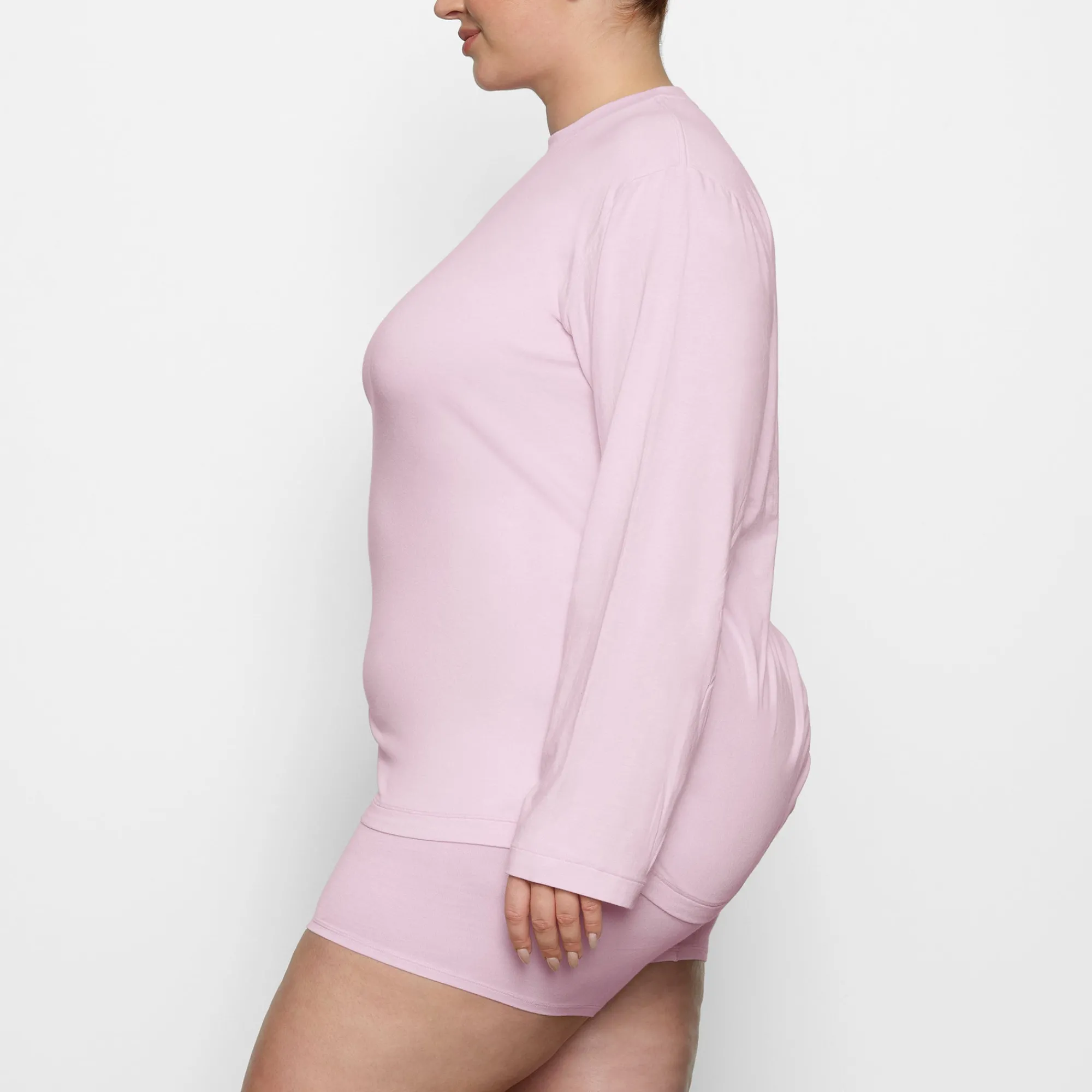 BOYFRIEND LONG SLEEVE T-SHIRT | CHERRY BLOSSOM-Skims Discount