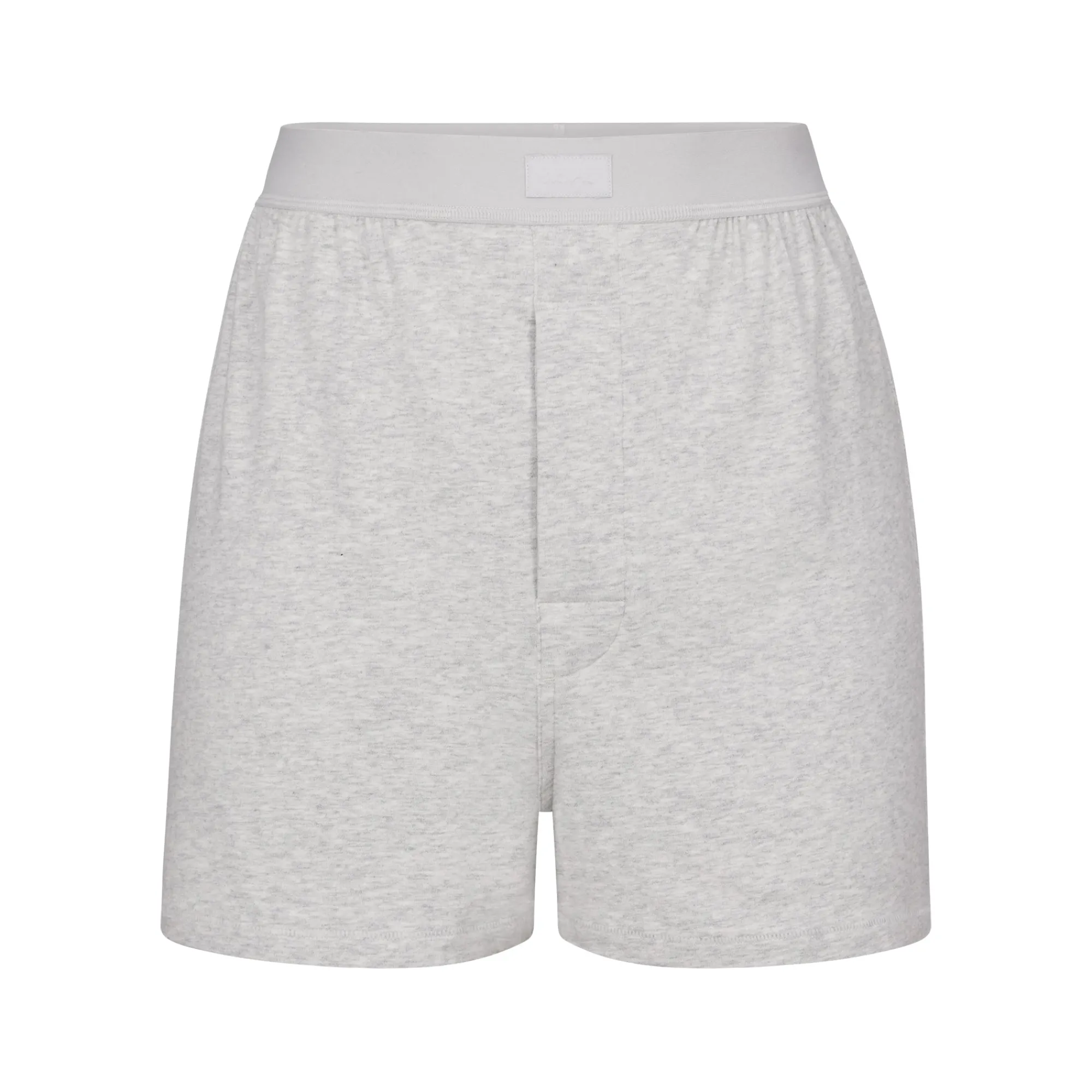 BOYFRIEND LOOSE BOXER | LIGHT HEATHER GREY-Skims Clearance