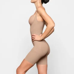 BUTT ENHANCING OPEN BUST BODYSUIT |-Skims Fashion