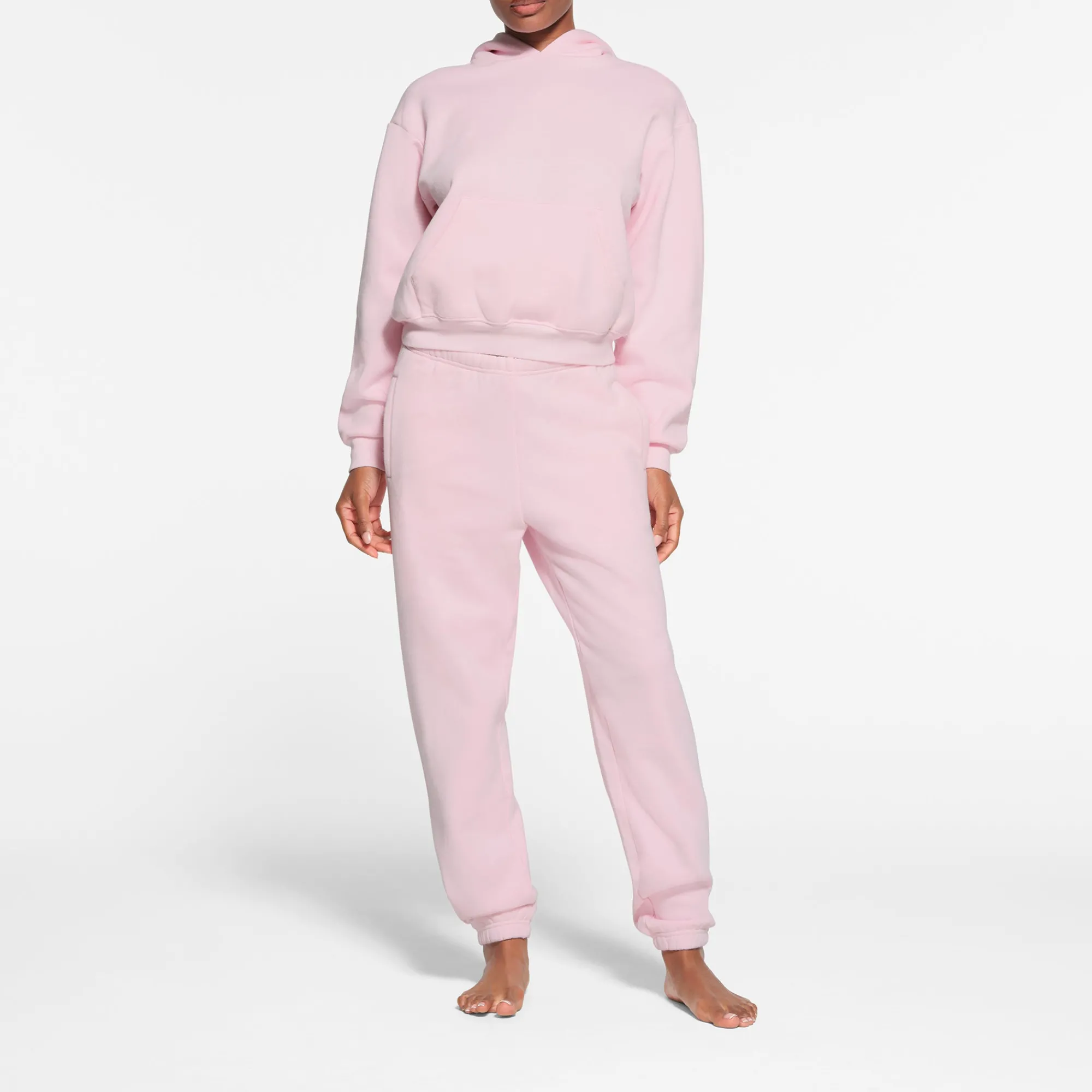 COTTON FLEECE CLASSIC HOODIE | CHERRY BLOSSOM-Skims New