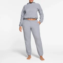 COTTON FLEECE CLASSIC JOGGER | HEATHER GREY-Skims Fashion