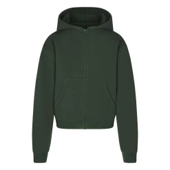 COTTON FLEECE CLASSIC ZIP UP HOODIE |-Skims Hot