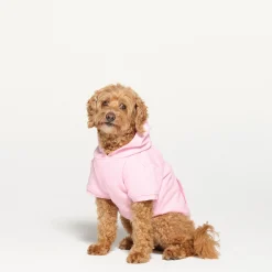 COTTON FLEECE PET HOODIE | BABY PINK-Skims New