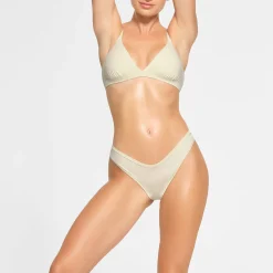 COTTON JERSEY DIPPED THONG |-Skims Best