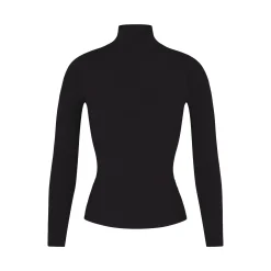 COTTON JERSEY LONG SLEEVE TURTLENECK |-Skims Sale