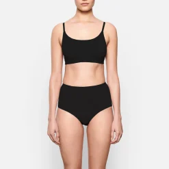COTTON JERSEY SCOOP BRALETTE |-Skims Online