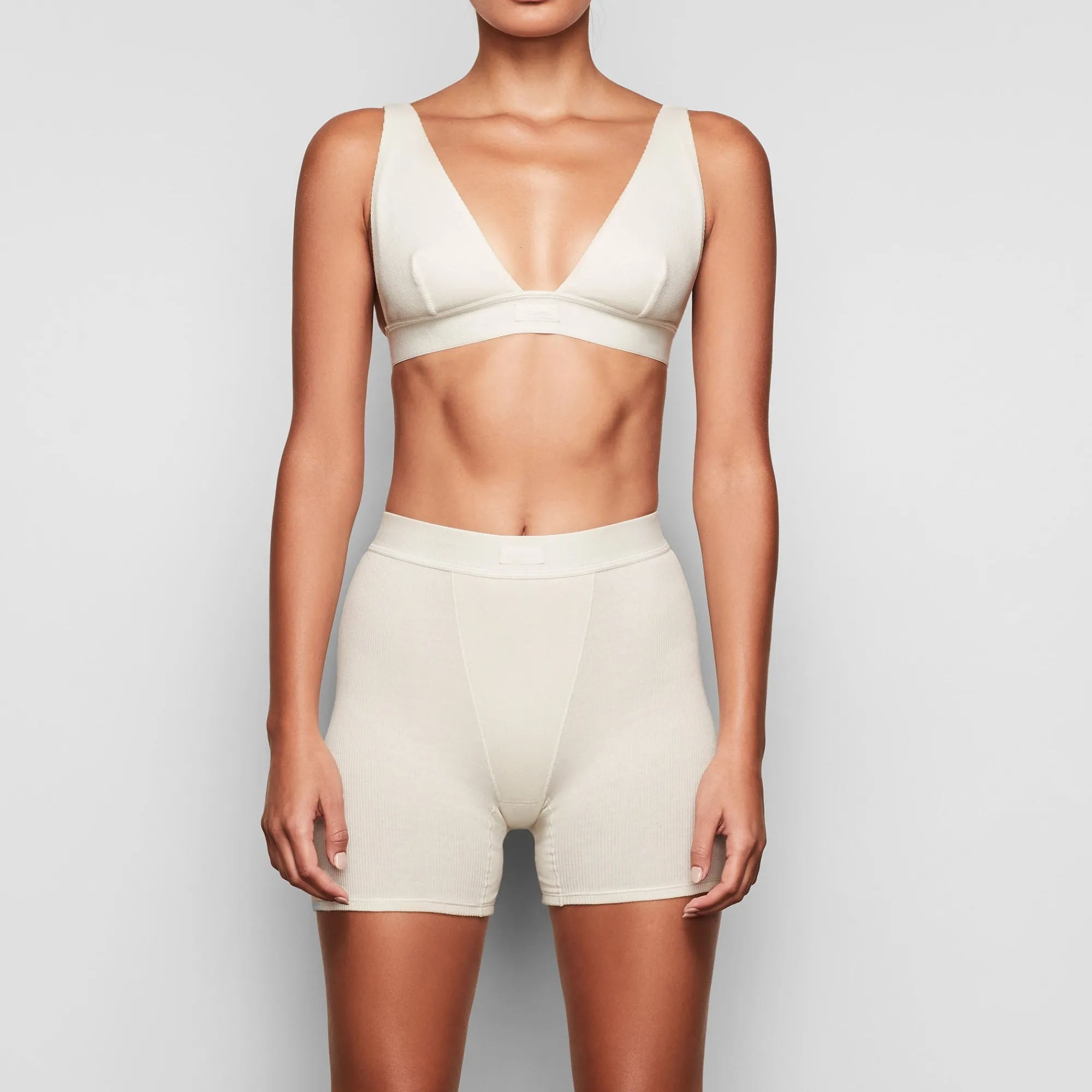COTTON RIB BOXER |-Skims Outlet