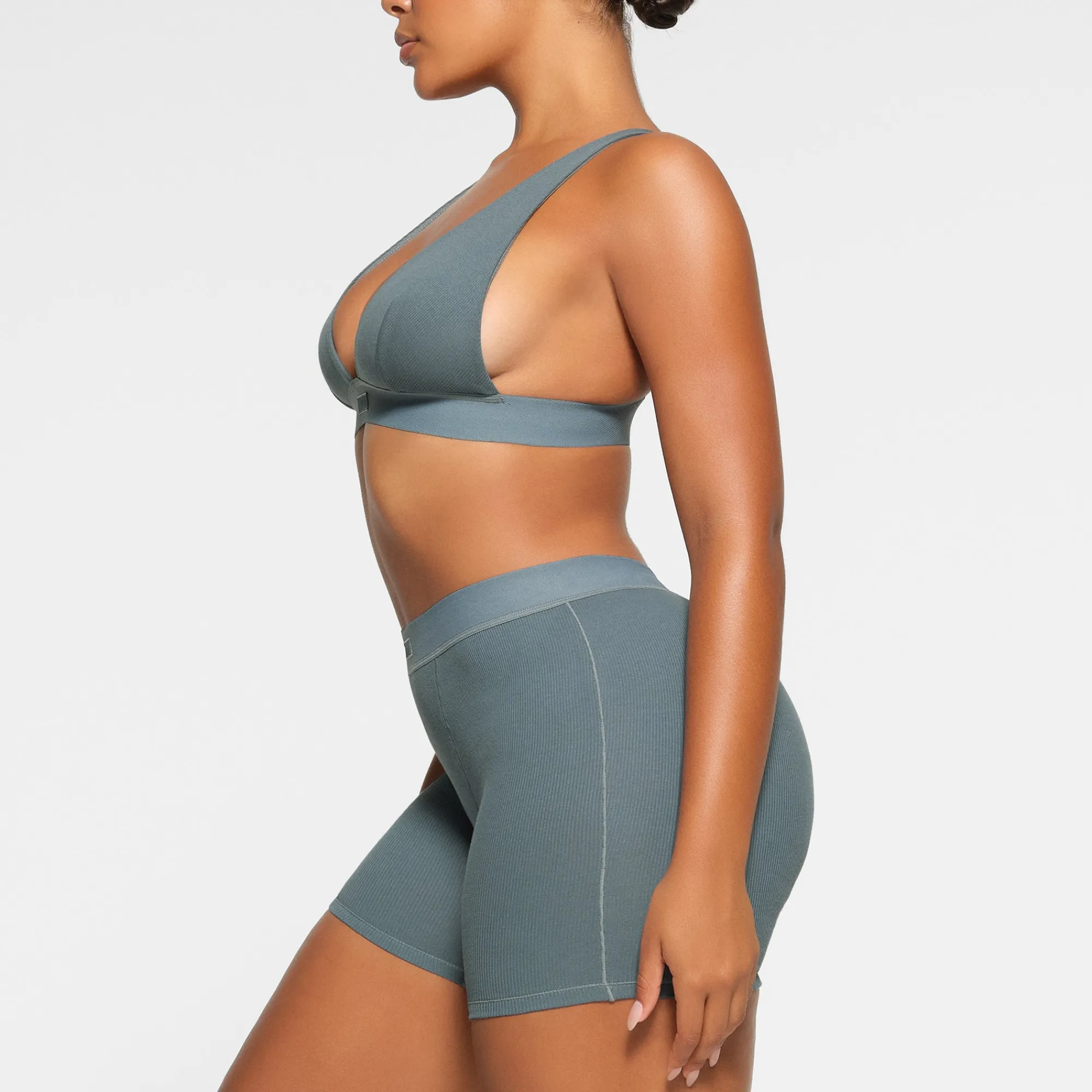 COTTON RIB BOXER |-Skims Best