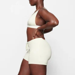 COTTON RIB DRAWSTRING SHORT |-Skims Clearance