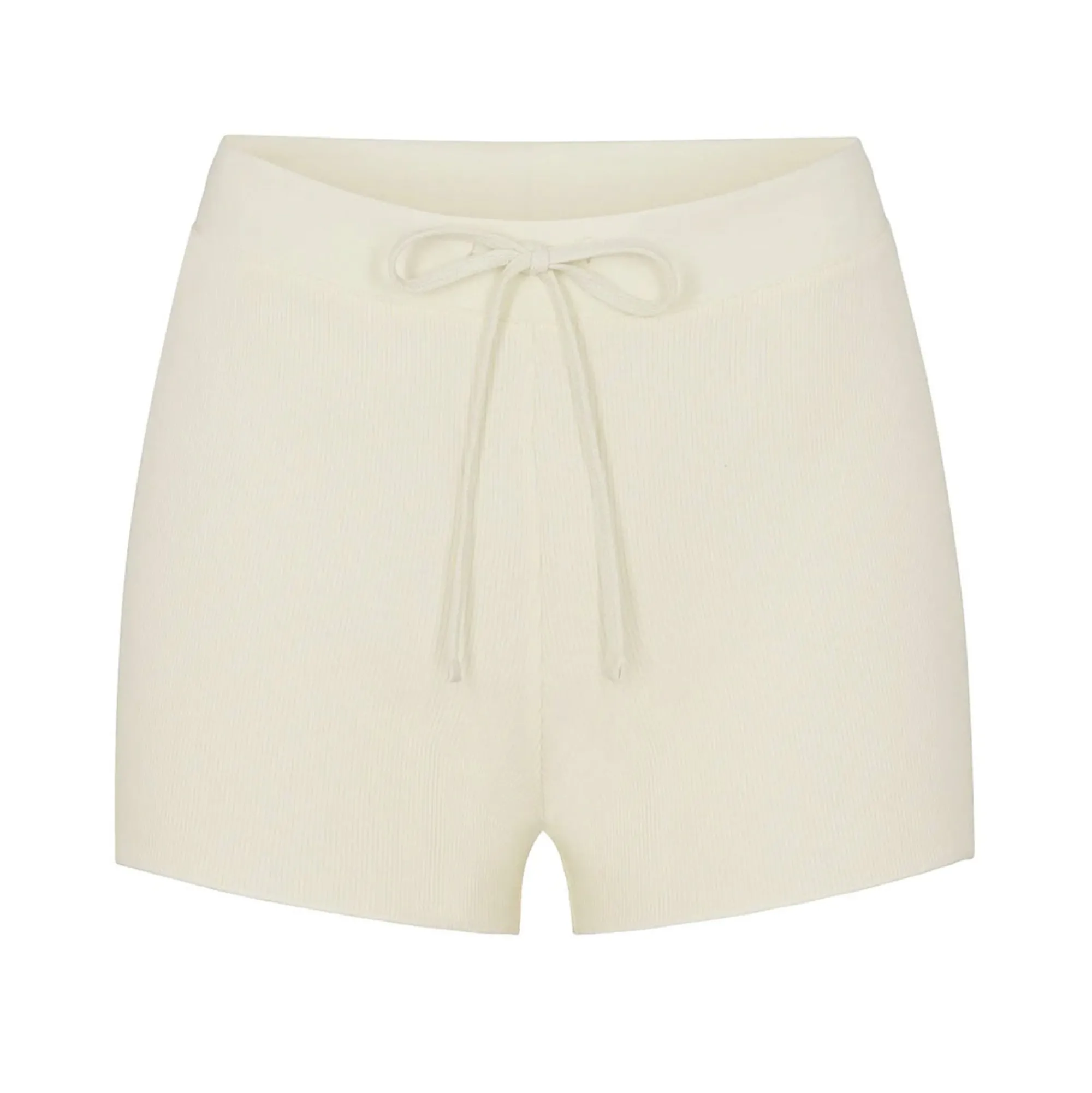 COTTON RIB DRAWSTRING SHORT |-Skims Clearance