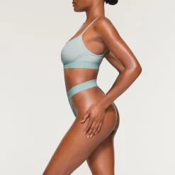 COTTON RIB SCOOP BRALETTE |-Skims Discount