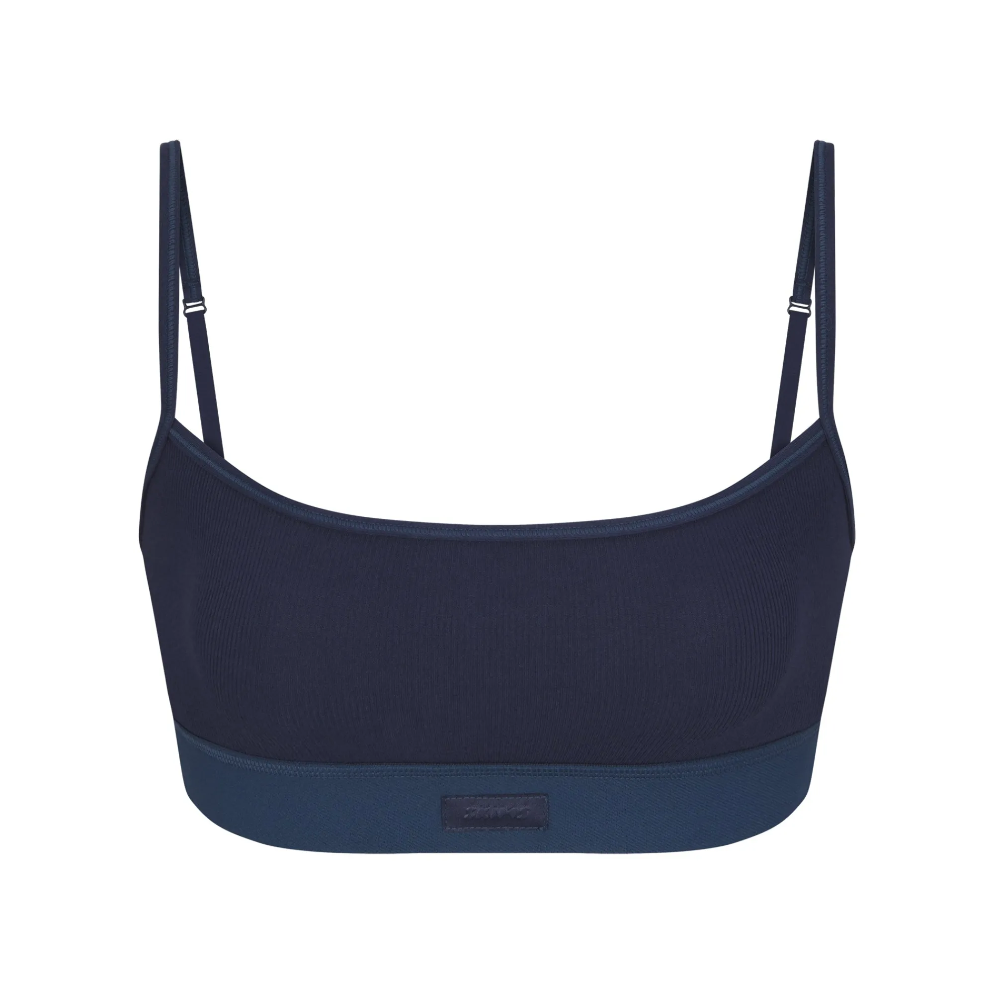 COTTON RIB SCOOP BRALETTE |-Skims Clearance