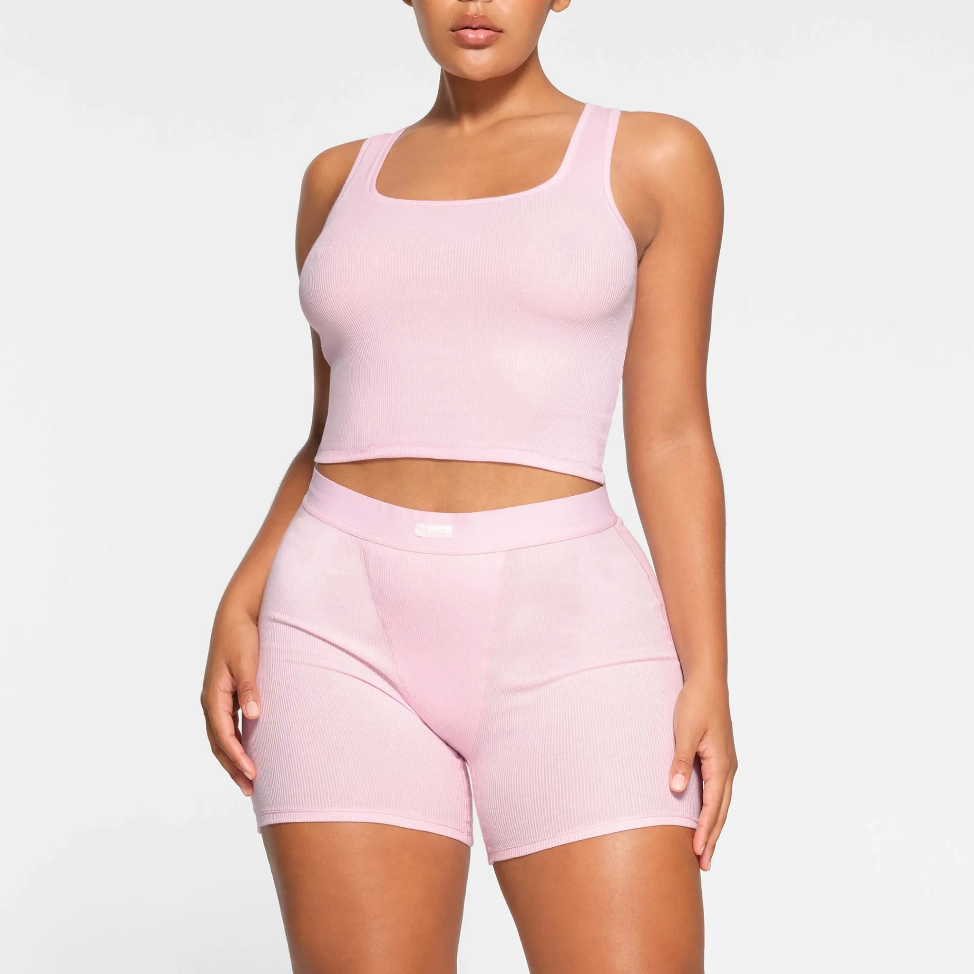 COTTON RIB TANK 3-PACK | HOT PINK MULTI-Skims New