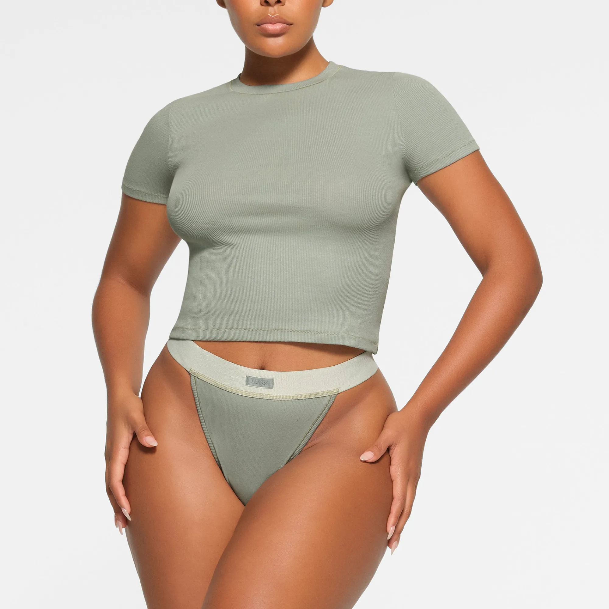 COTTON RIB T-SHIRT |-Skims Online