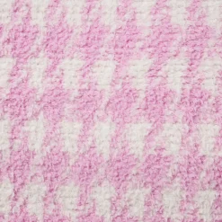 COZY KNIT BLANKET | PETAL HOUNDSTOOTH-Skims Best
