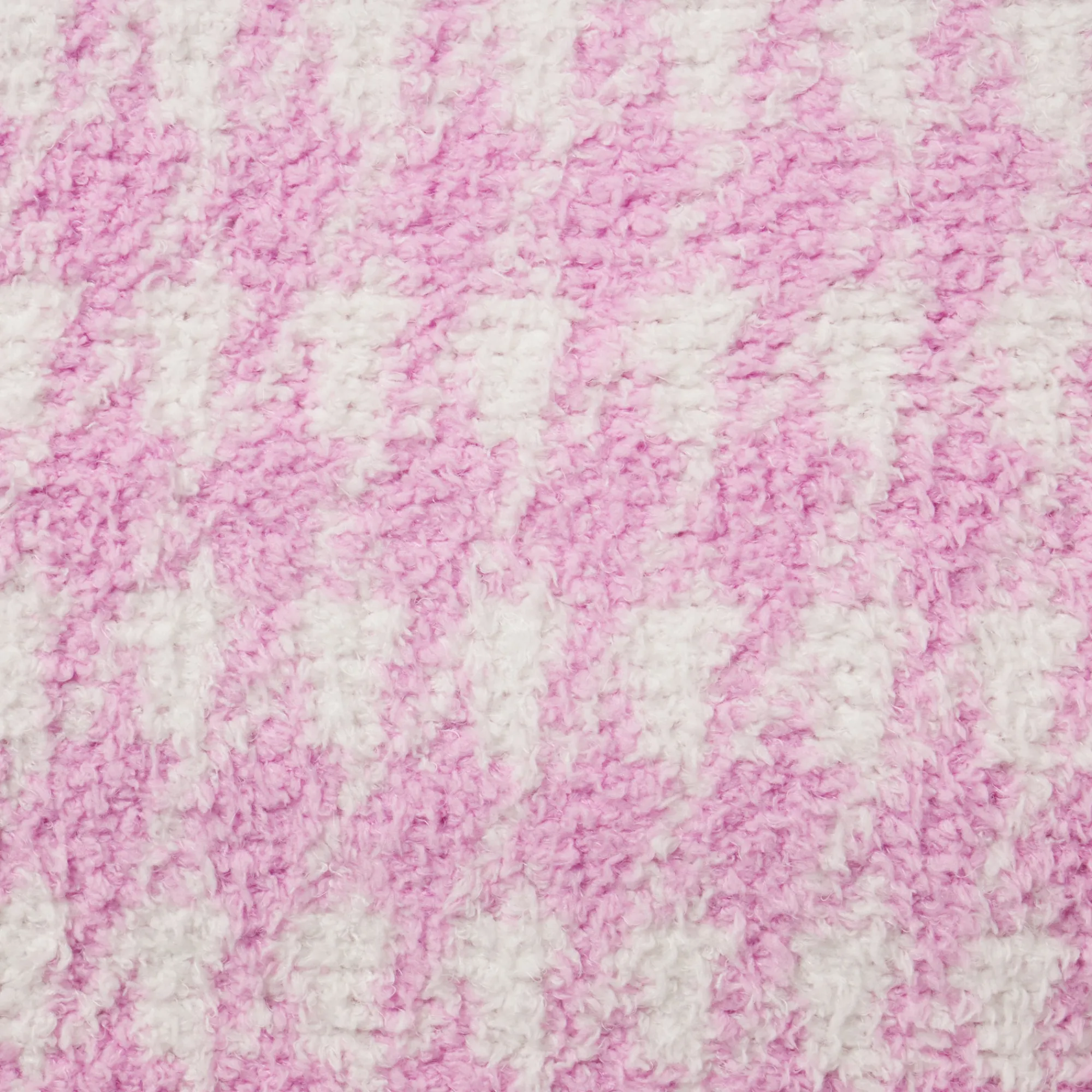 COZY KNIT BLANKET | PETAL HOUNDSTOOTH-Skims Best