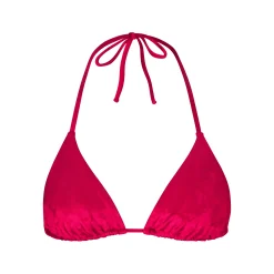 CRUSHED VELVET TRIANGLE BIKINI TOP |-Skims New