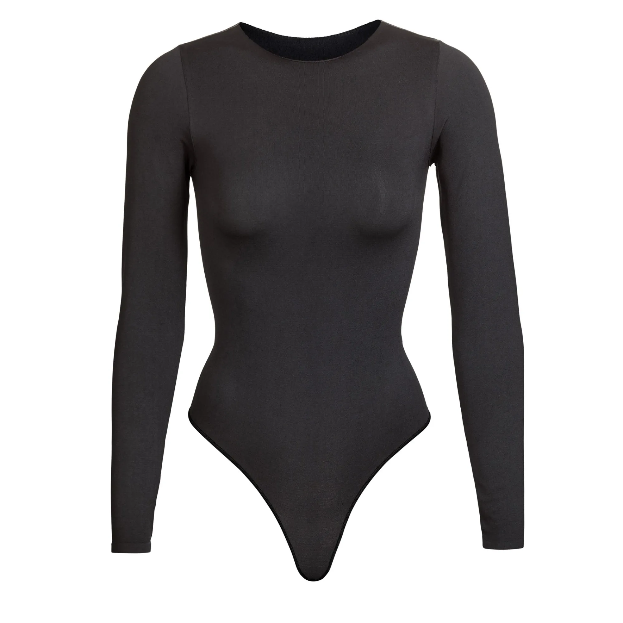 ESSENTIAL CREW NECK LONG SLEEVE BODYSUIT |-Skims Best