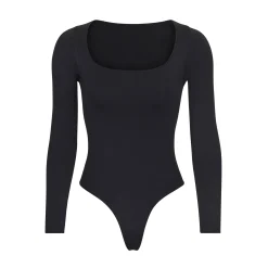 ESSENTIAL LONG SLEEVE SCOOP NECK BODYSUIT |-Skims Clearance