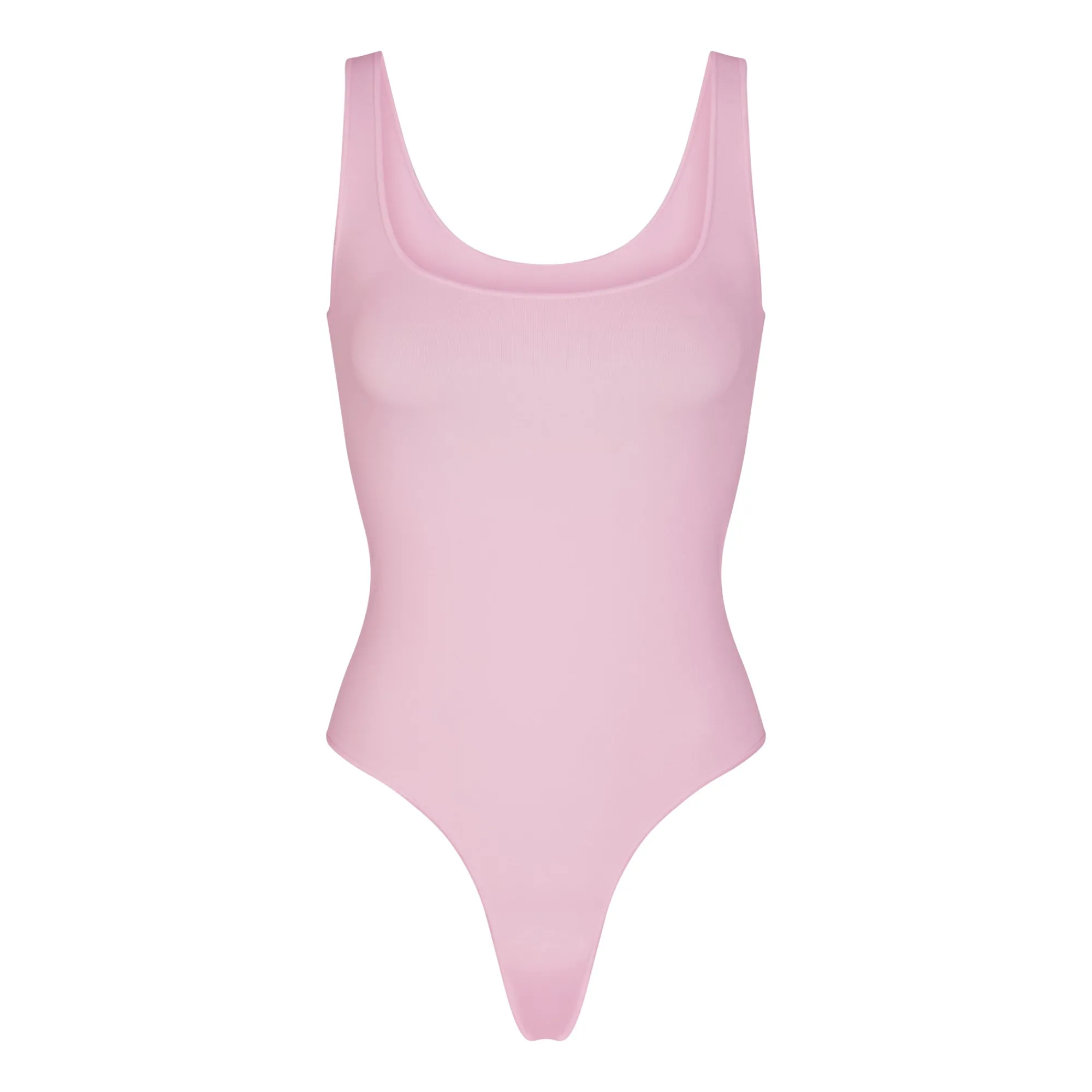 ESSENTIAL SCOOP NECK BODYSUIT | CHERRY BLOSSOM-Skims New