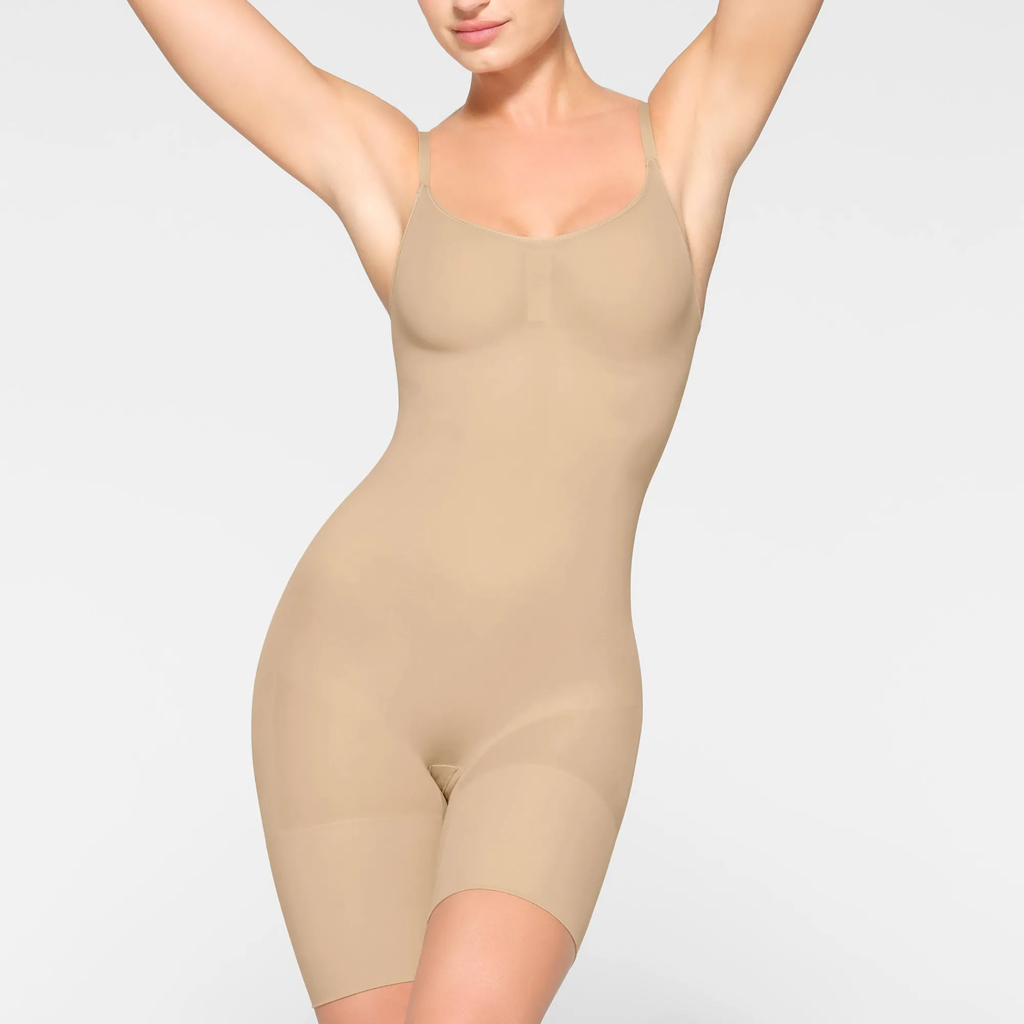 EVERYDAY SCULPT MID THIGH BODYSUIT |-Skims Discount