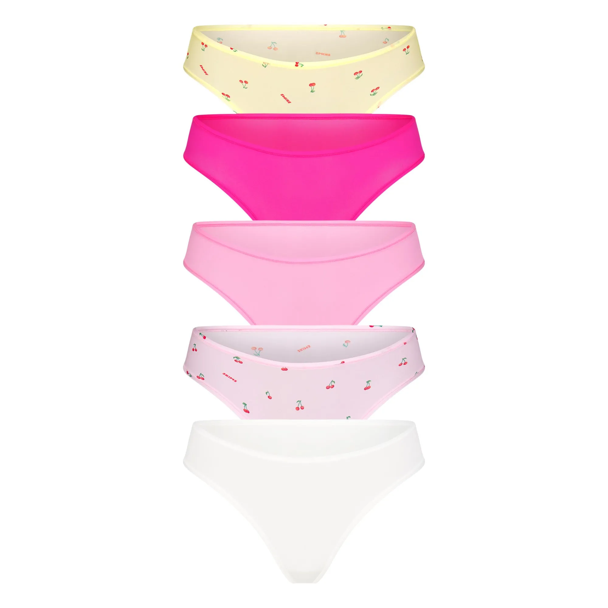 FITS EVERYBODY CHEEKY BRIEF 5-PACK | CHERRY PRINT MULTI-Skims Best