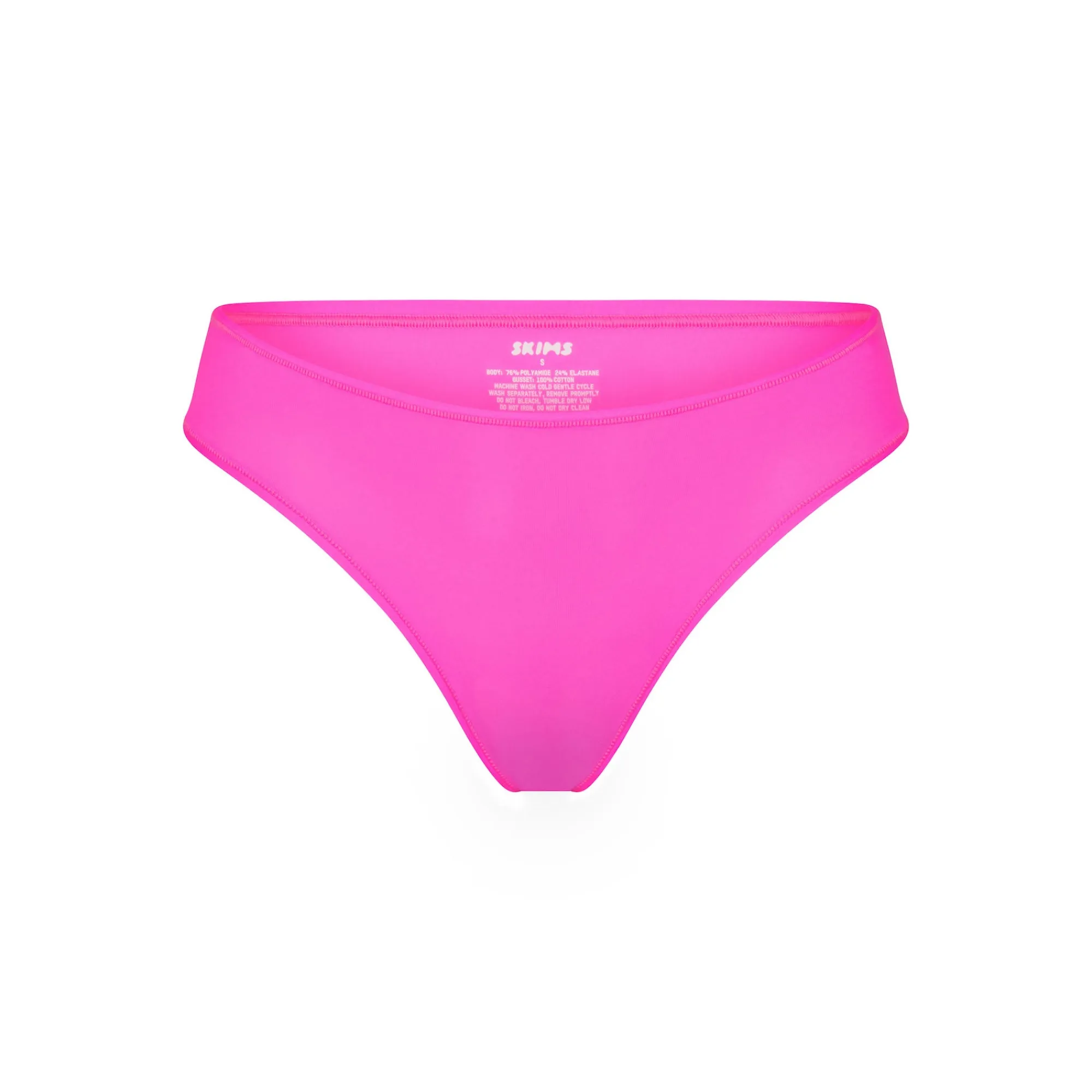 FITS EVERYBODY CHEEKY BRIEF | NEON PINK-Skims Fashion