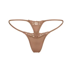FITS EVERYBODY CORDED LACE STRING THONG |-Skims Fashion