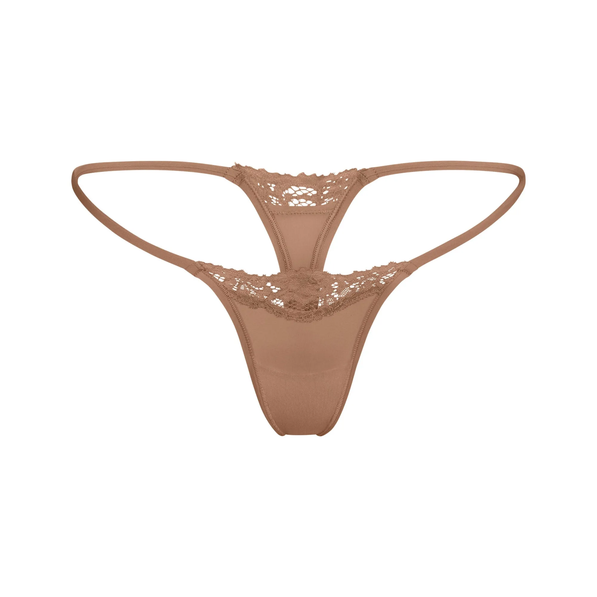 FITS EVERYBODY CORDED LACE STRING THONG |-Skims Fashion