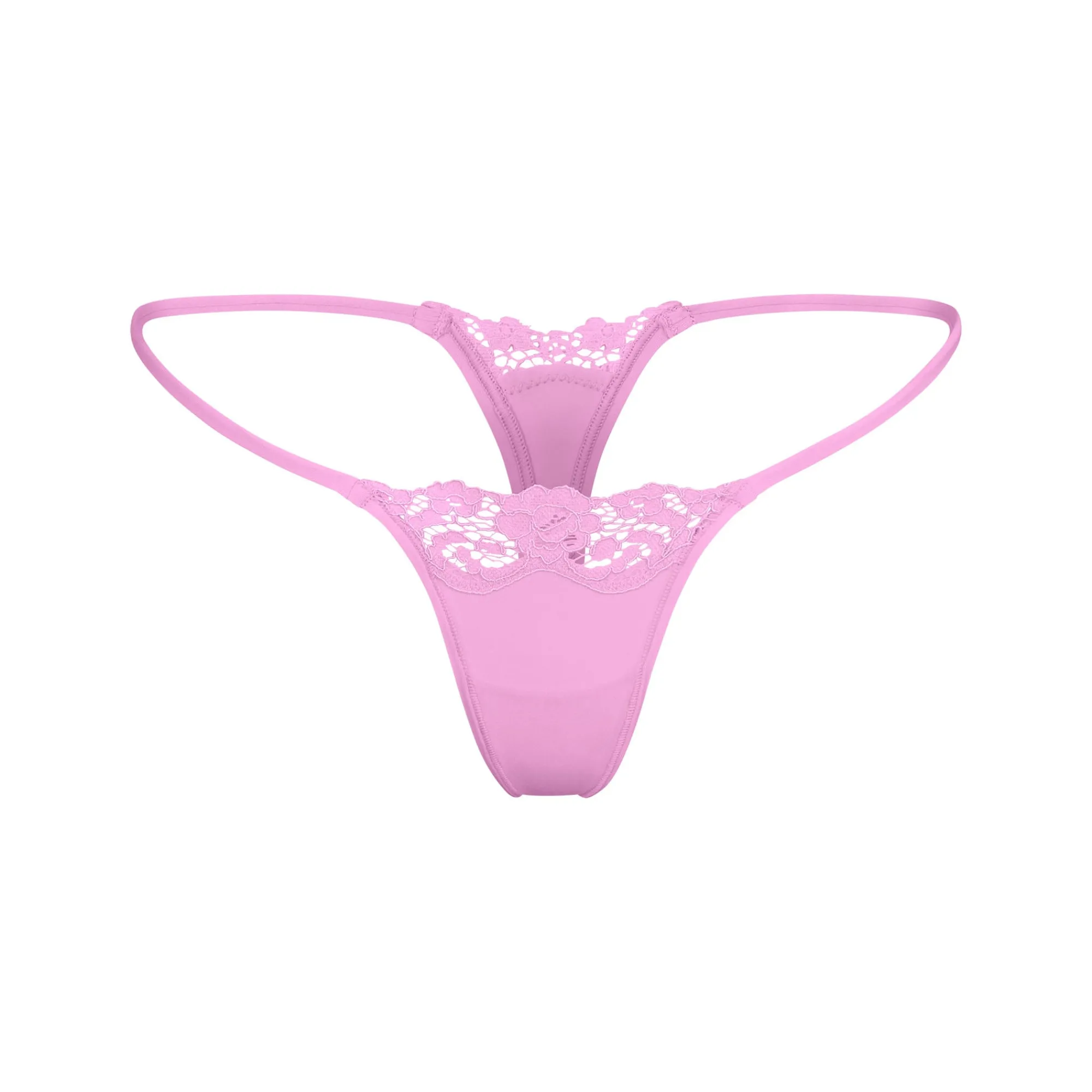FITS EVERYBODY CORDED LACE STRING THONG |-Skims Fashion