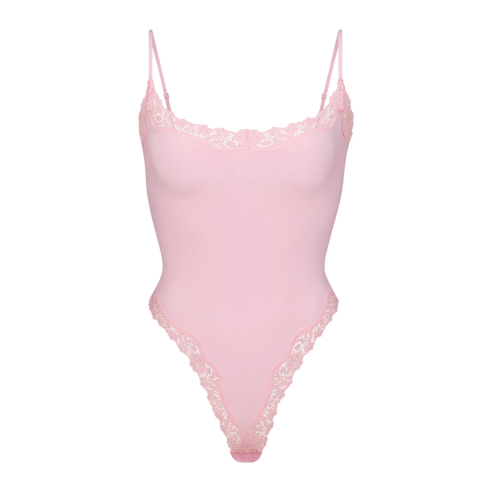 FITS EVERYBODY CORDED LACE CAMI BODYSUIT | CHERRY BLOSSOM-Skims Best