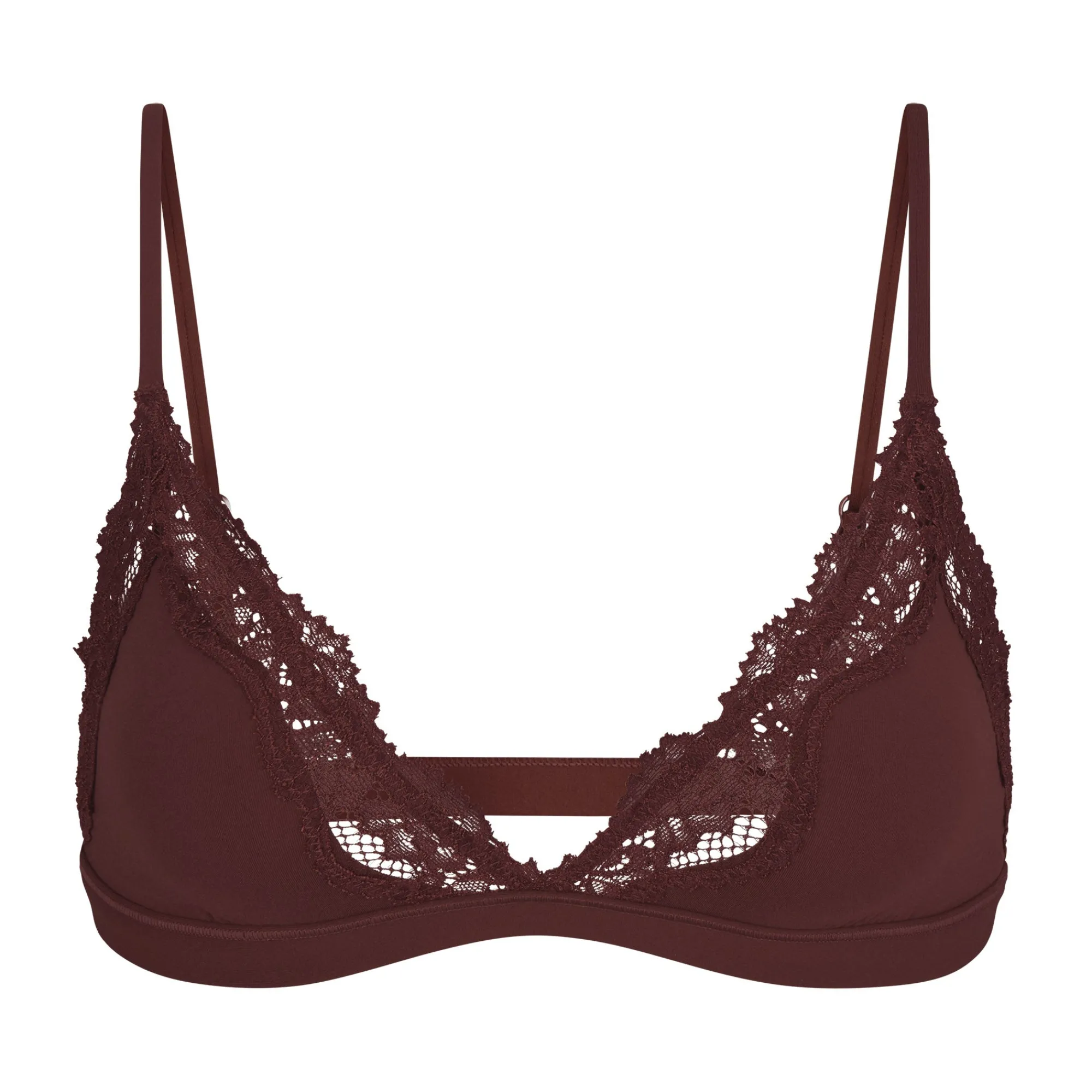 FITS EVERYBODY CORDED LACE TRIANGLE BRALETTE |-Skims Outlet