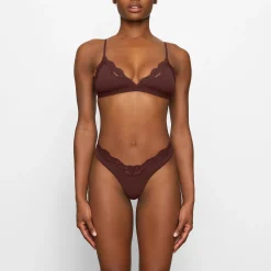 FITS EVERYBODY CORDED LACE TRIANGLE BRALETTE |-Skims Outlet