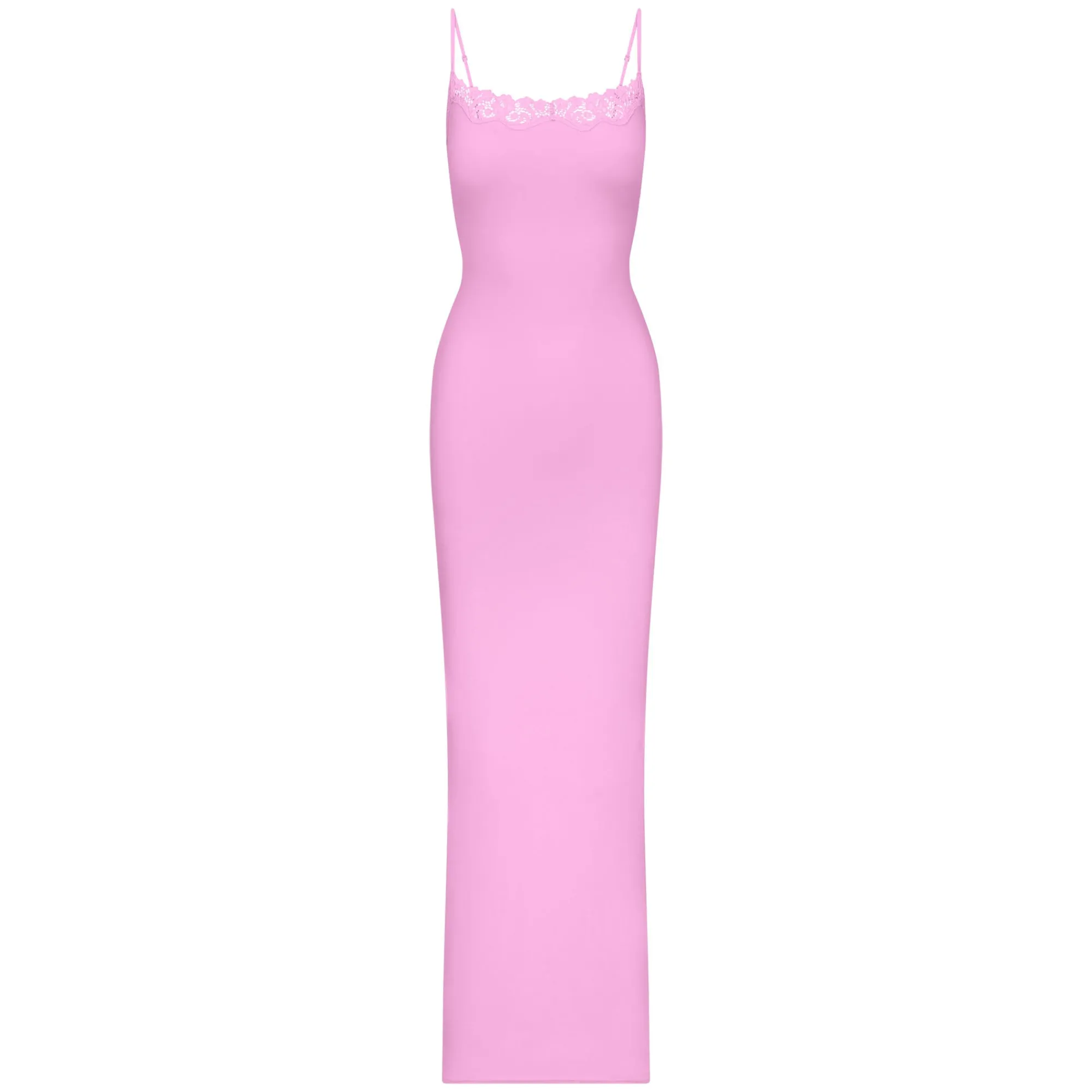 FITS EVERYBODY CORDED LACE LONG SLIP DRESS |-Skims Outlet