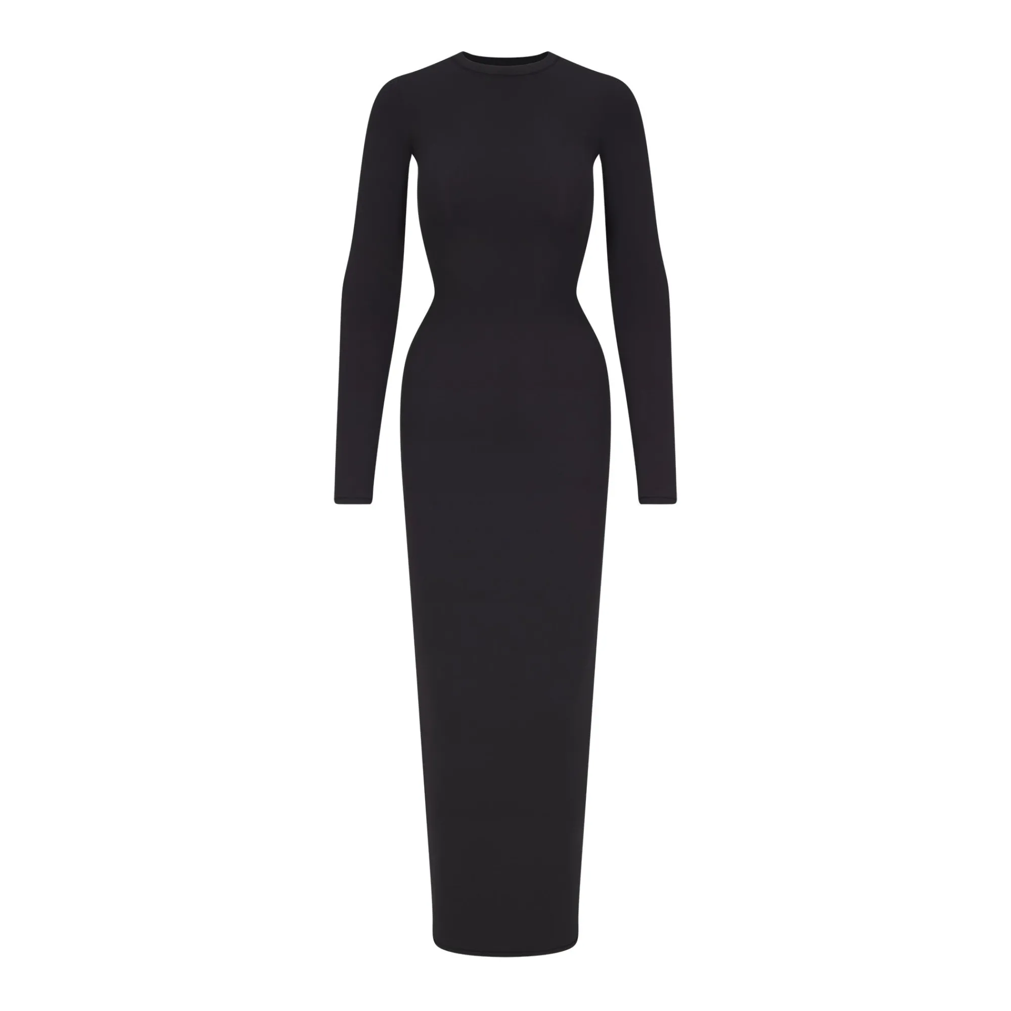 FITS EVERYBODY CREW NECK LONG SLEEVE DRESS |-Skims Discount