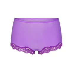 FITS EVERYBODY LACE BOY SHORT | ULTRA VIOLET TONAL-Skims Discount