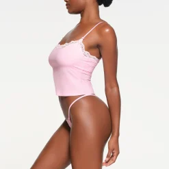FITS EVERYBODY LACE CAMI | CHERRY BLOSSOM TONAL-Skims Online