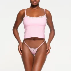 FITS EVERYBODY LACE CAMI | CHERRY BLOSSOM TONAL-Skims Online