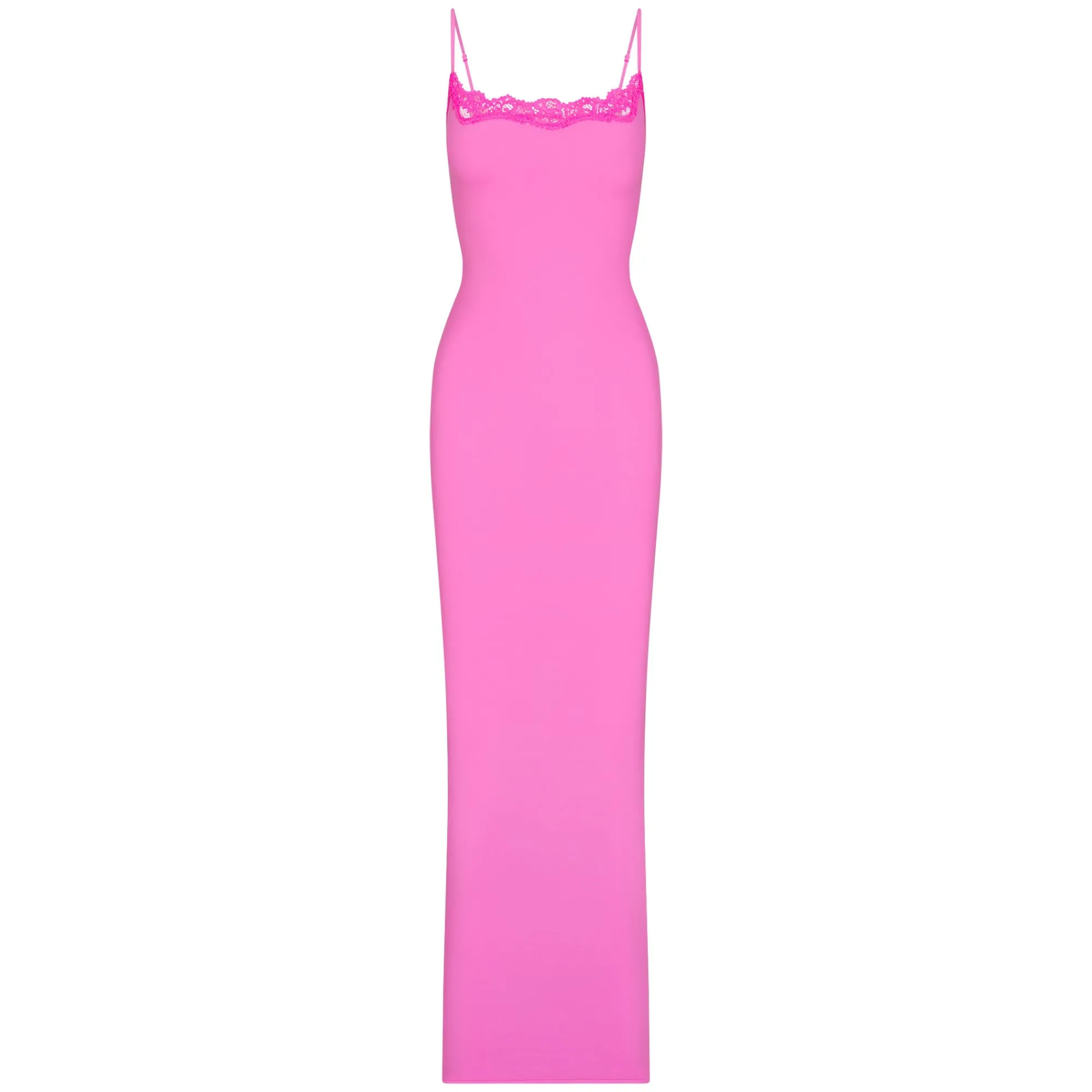 FITS EVERYBODY LACE LONG SLIP DRESS | TAFFY TONAL-Skims Best