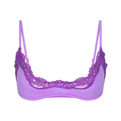 FITS EVERYBODY LACE SCOOP BRALETTE | ULTRA VIOLET TONAL-Skims Outlet