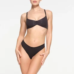FITS EVERYBODY PICOT TRIM SKIMPY SCOOP BRALETTE |-Skims Sale