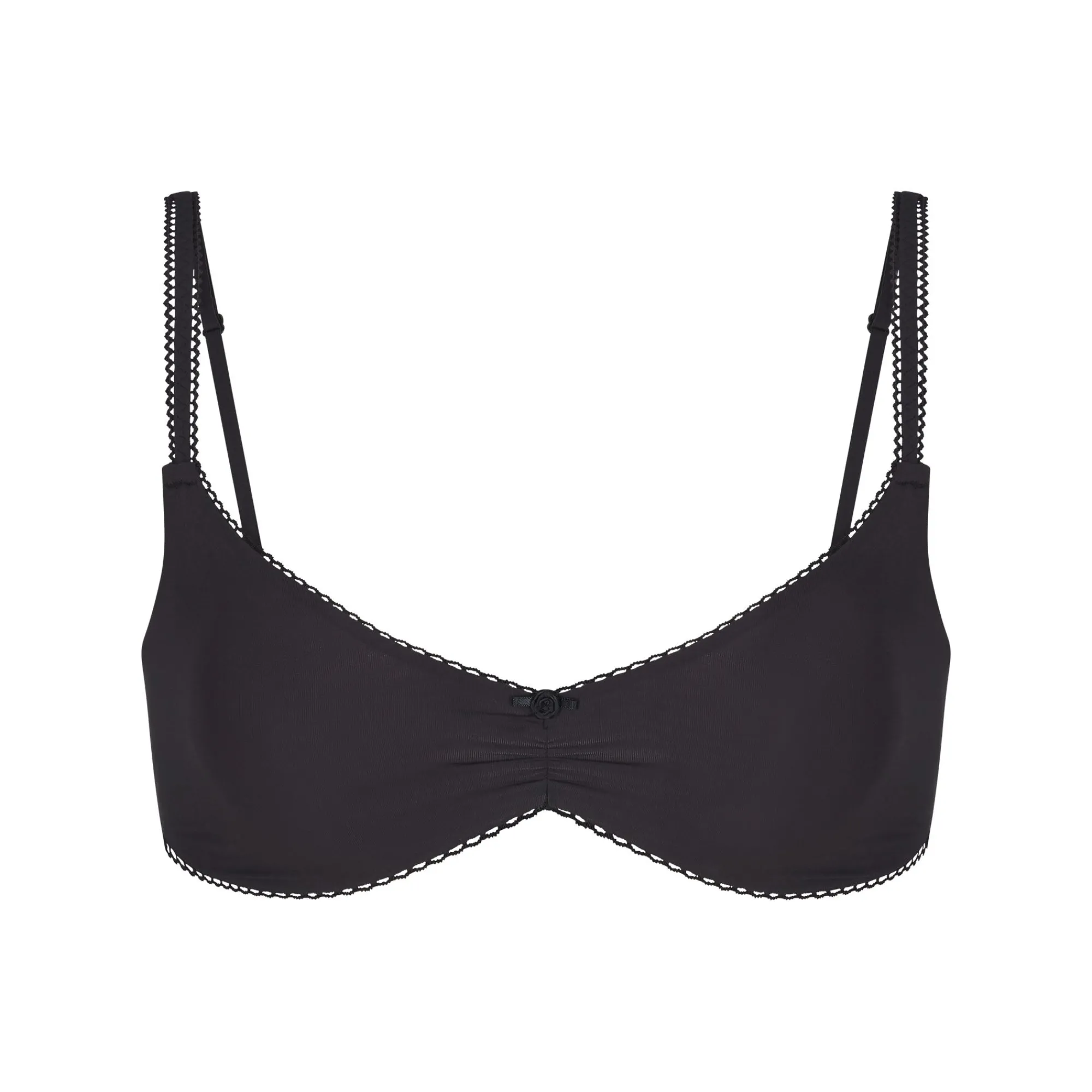 FITS EVERYBODY PICOT TRIM SKIMPY SCOOP BRALETTE |-Skims Sale