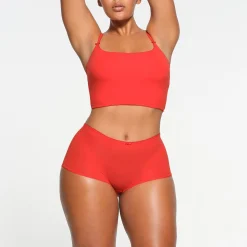 FITS EVERYBODY PICOT TRIM BOY SHORT |-Skims Sale