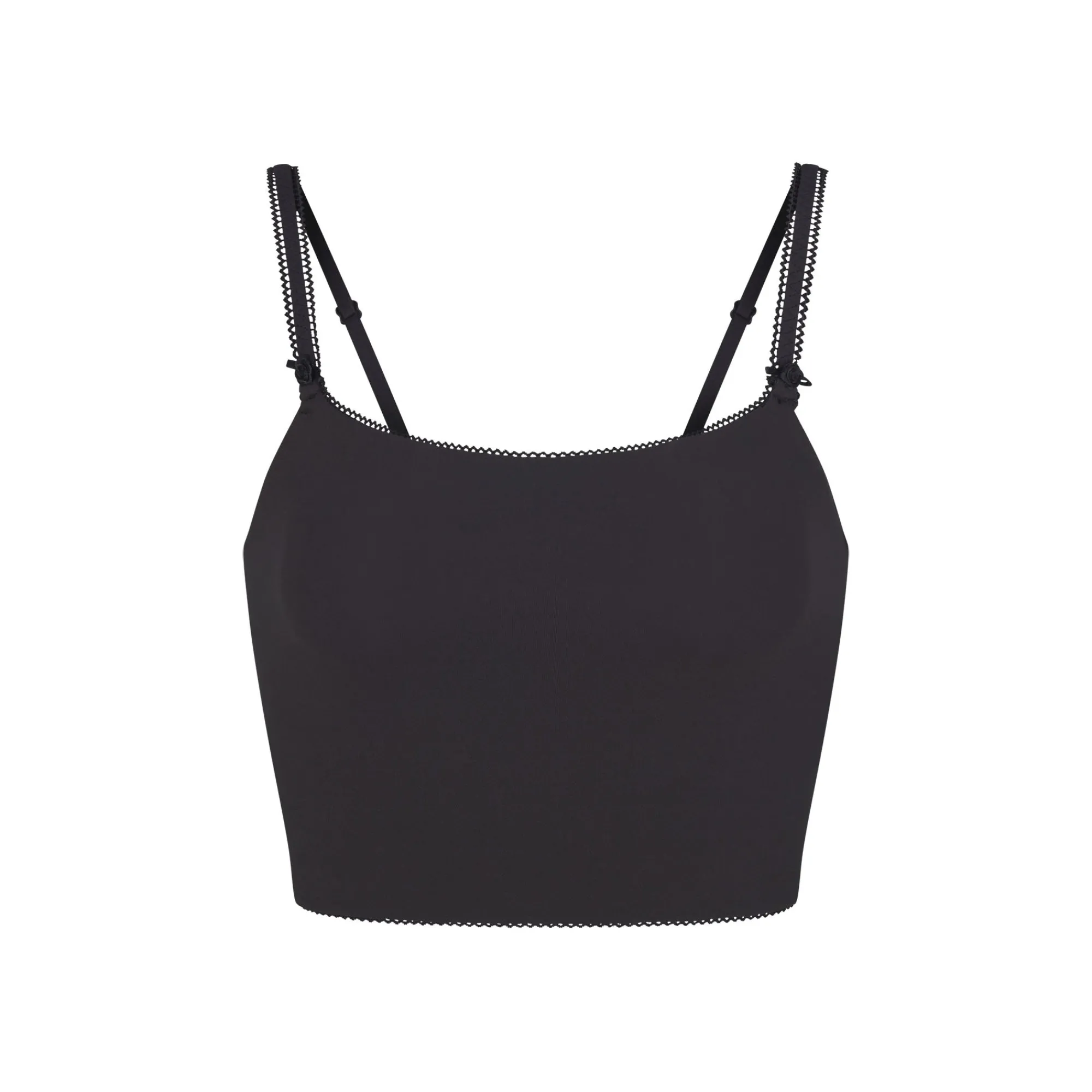 FITS EVERYBODY PICOT TRIM CROPPED CAMI |-Skims Outlet