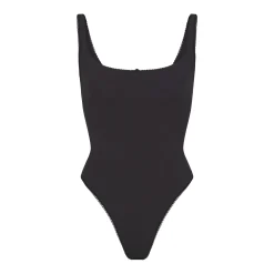 FITS EVERYBODY PICOT TRIM SQUARE NECK BODYSUIT |-Skims Outlet