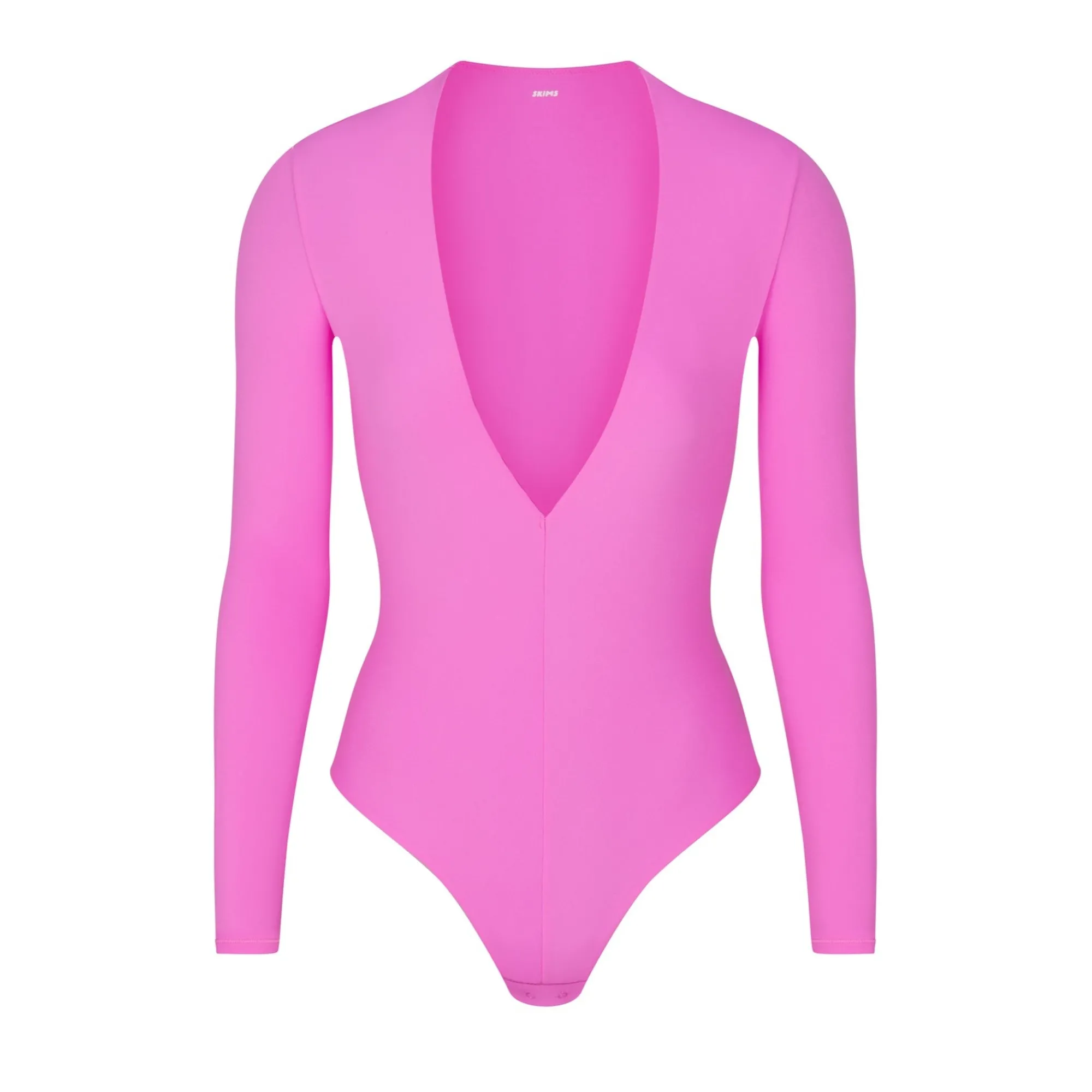 FITS EVERYBODY PLUNGE BODYSUIT | NEON ORCHID-Skims New