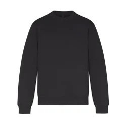 FLEECE LOUNGE MENS CREWNECK | WASHED ONYX-Skims Best
