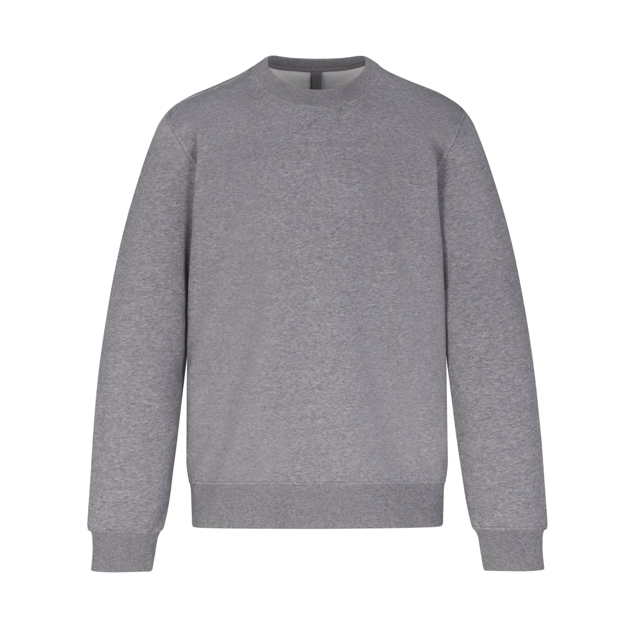 FLEECE LOUNGE MENS CREWNECK | DARK HEATHER GREY-Skims Best