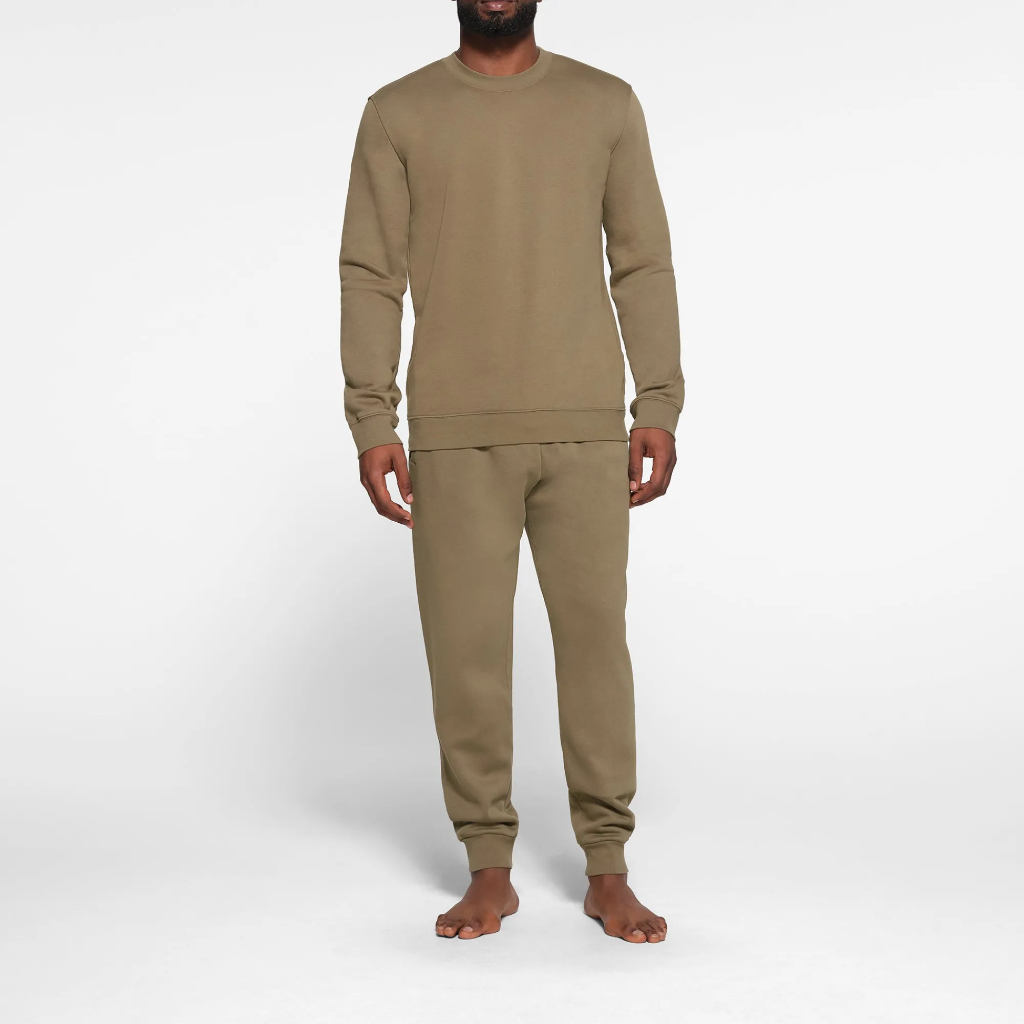 FLEECE LOUNGE MENS CREWNECK |-Skims Outlet