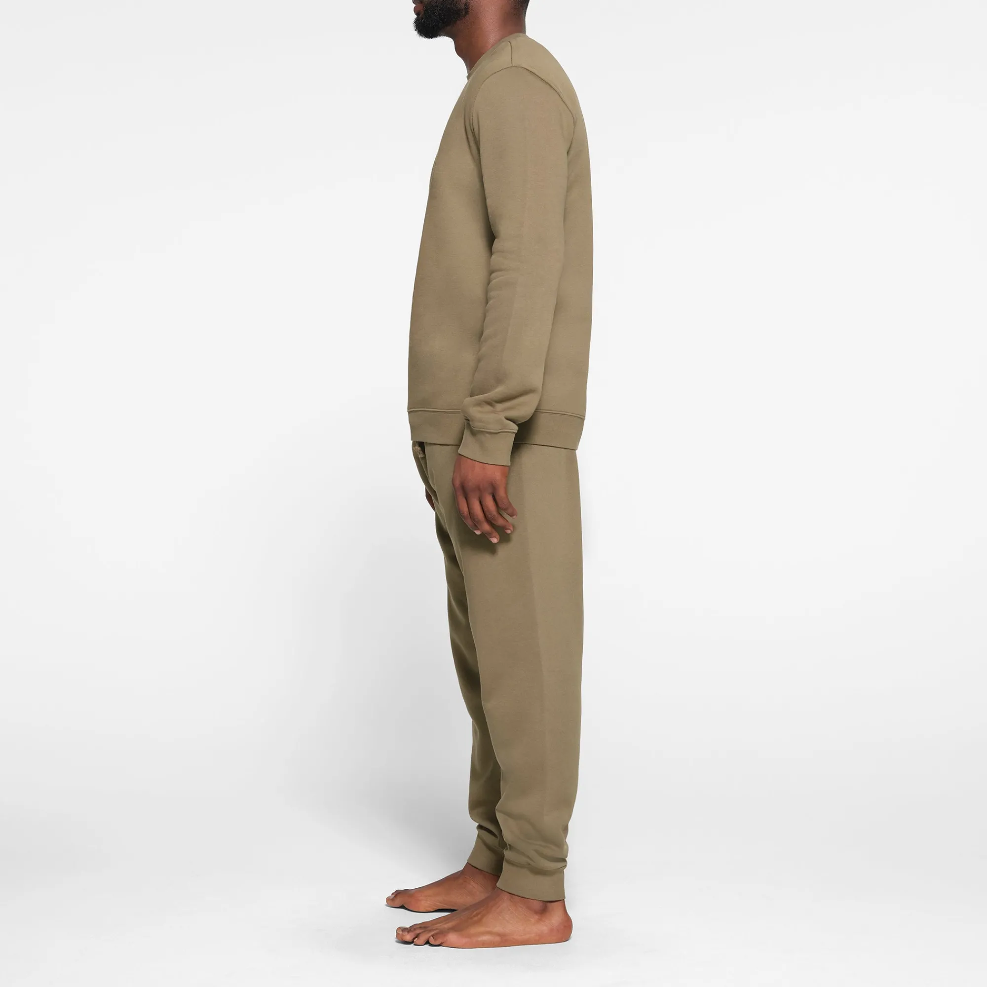 FLEECE LOUNGE MENS CREWNECK |-Skims Outlet